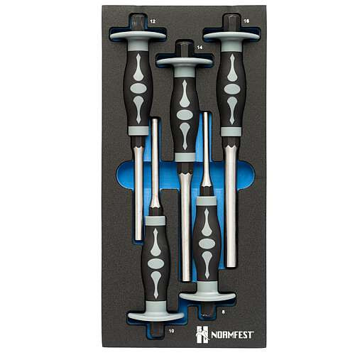 Normfest Splinttreiber-Satz 5-teilig, Schubladengröße S