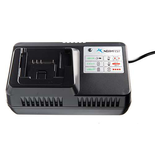 Normfest Ladegerät 18V für Akku 18V 2Ah und 4Ah