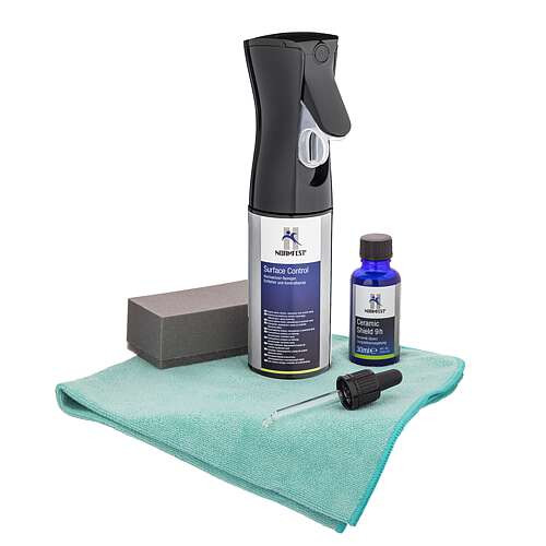 Normfest Ceramic Shield 9H Set ultra fine, Körnung 1500, grau