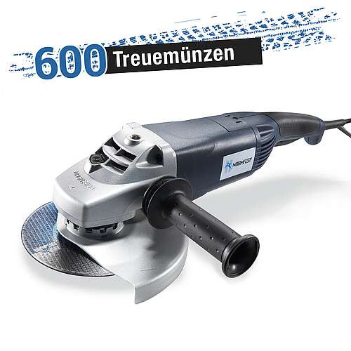 Normfest Winkelschleifer 2000 Watt Ø230 mm inkl. USB-Ladekabel