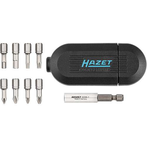 Normfest HAZET Bit Halter 2260X/10N ∙ Anzahl Werkzeuge: 10 für Akku-Kartuschenpistole (8715-999-106)