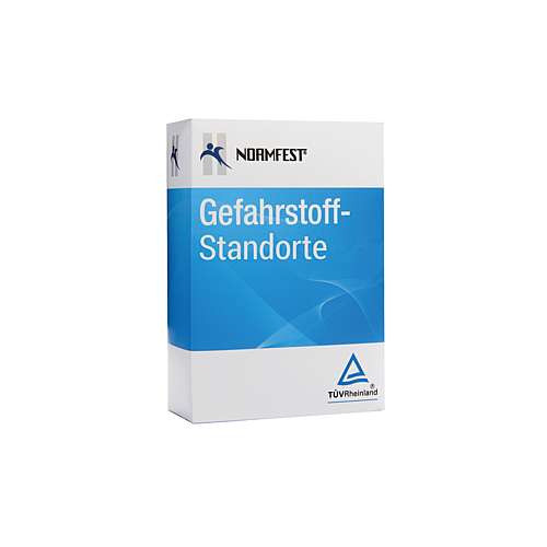 Normfest Standorte mitverwalten in der Gefahrstoff-Datenbank Premium