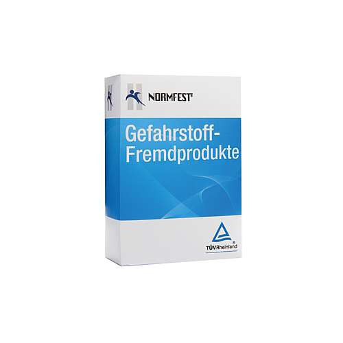 Normfest Fremdprodukte mitverwalten in der Gefahrstoff-Datenbank Premium