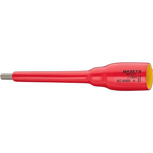 HAZET Innen-Sechskant 1/2″ Schraubendreher-Steckschlüsseleinsatz HAZET 986LG-10KV